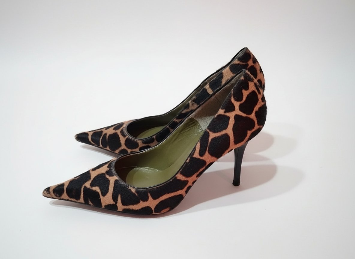 Escarpins large à talons
