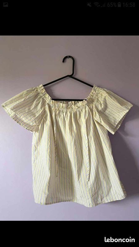 Chemise H&M manches courtes