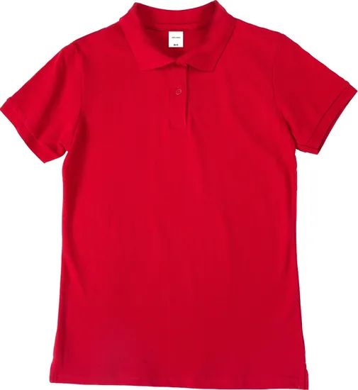 Polo rouge taille L