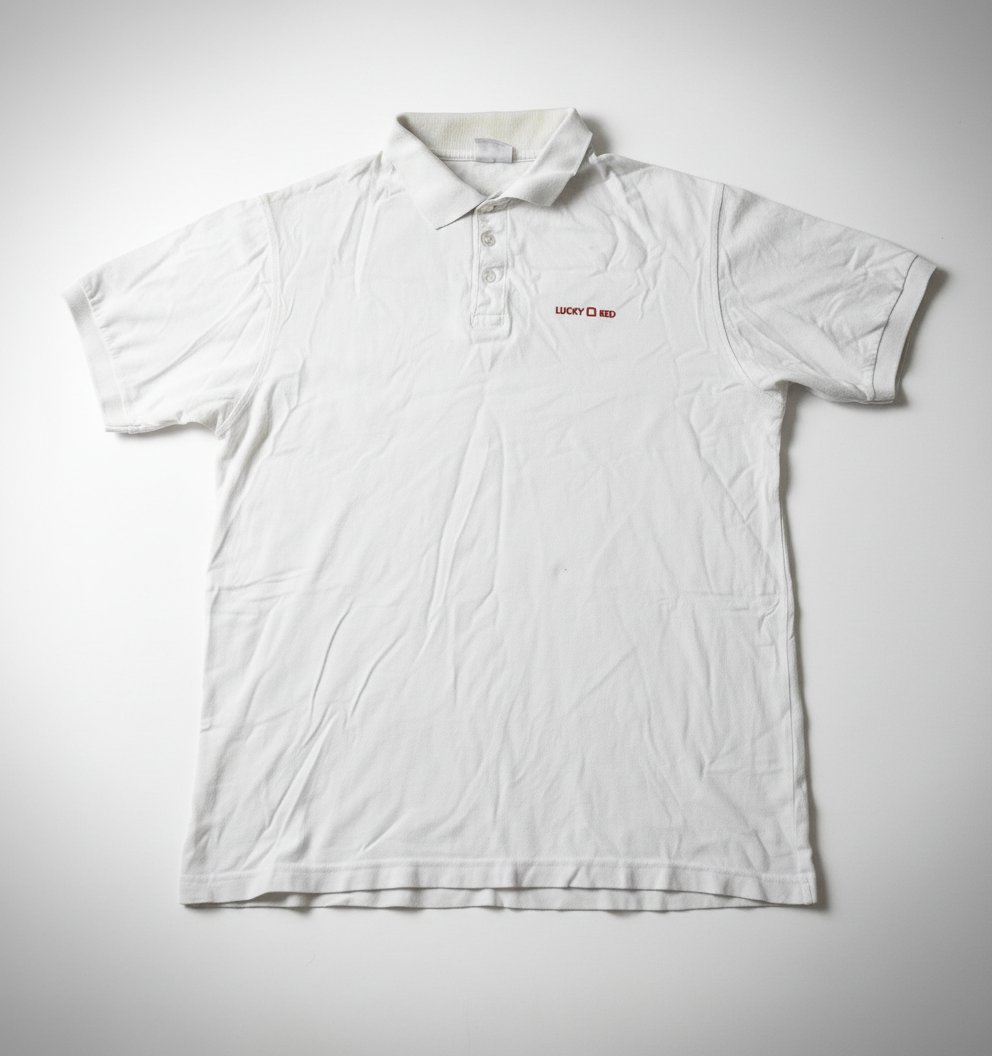 Polo blanc taille L