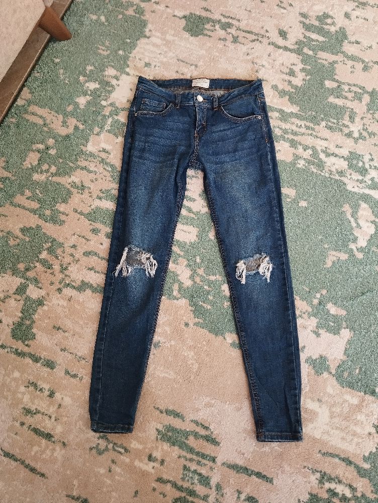 Mid Rise Slim Jeans 