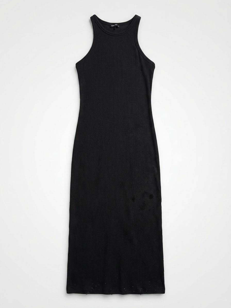 Robe longue noire