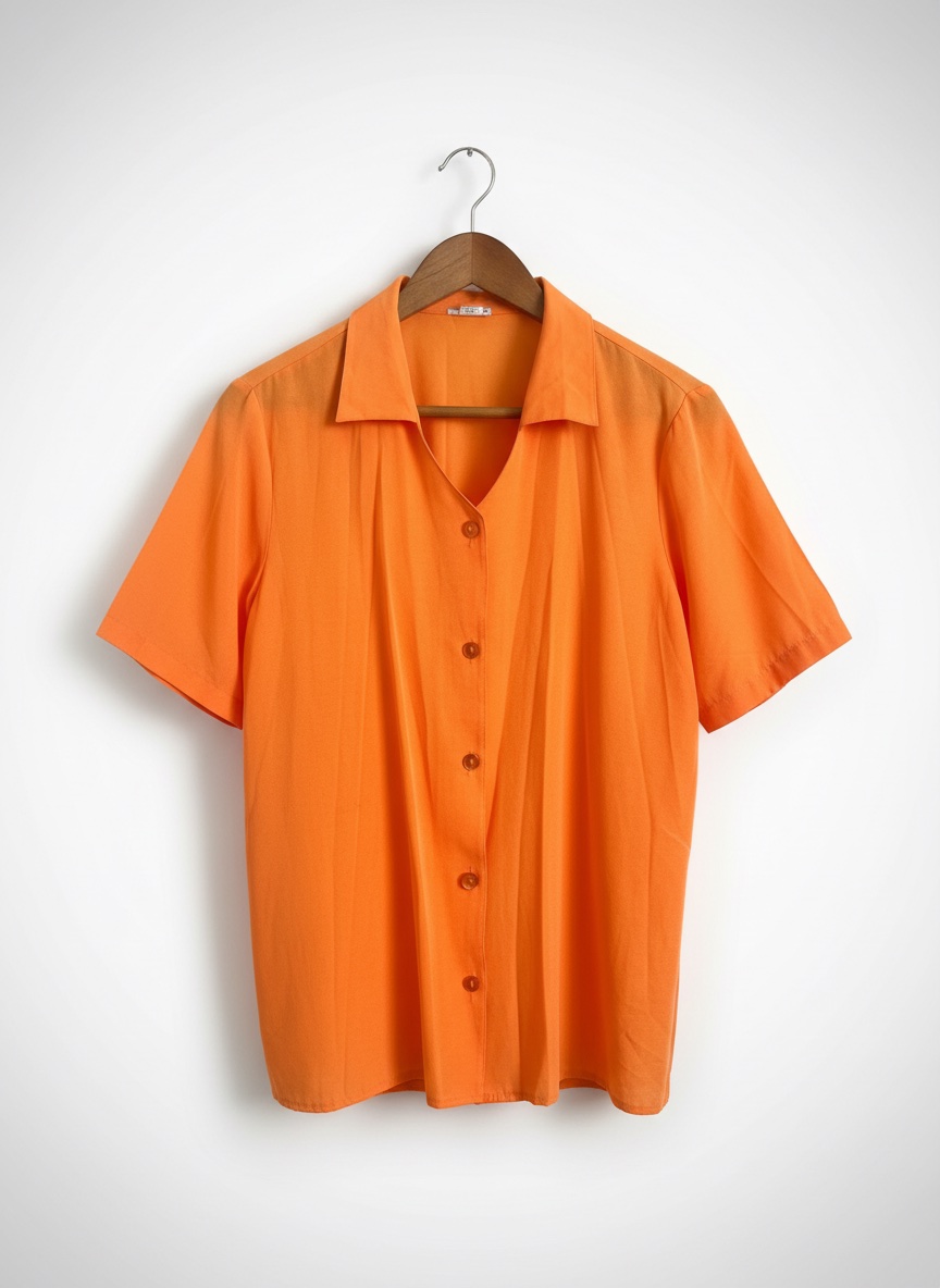 Chemise orange
