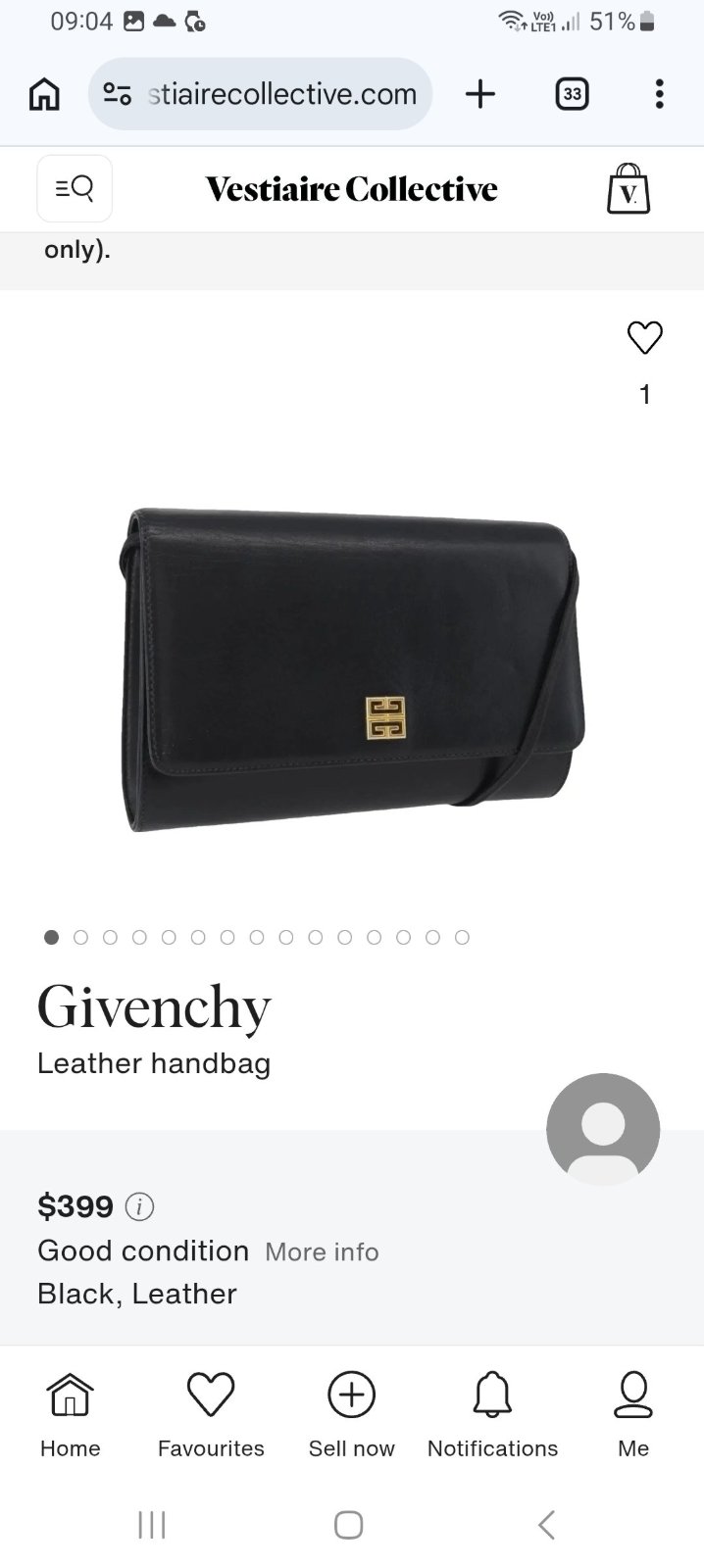 Jolie sac a bandoulière Givenchy 