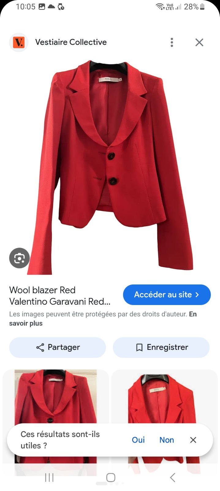 Jolie veste blazer Valentino garavani taille