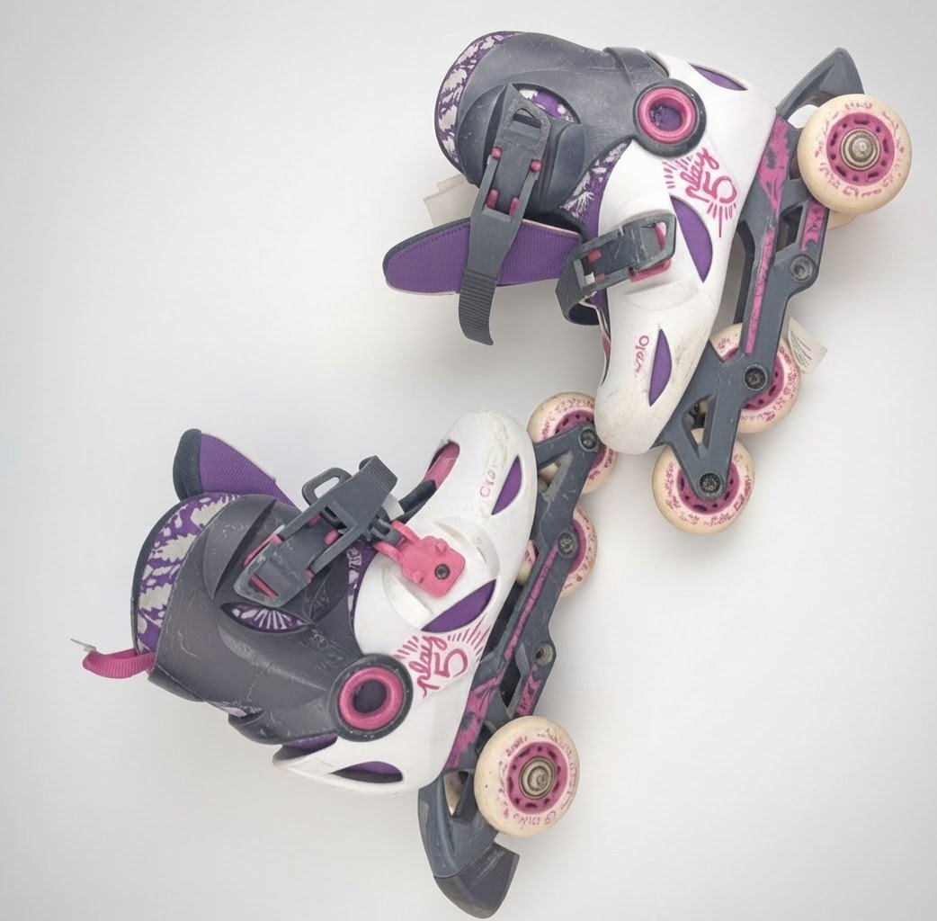 Patins à roulettes Oxelo fille – Taille 28-33