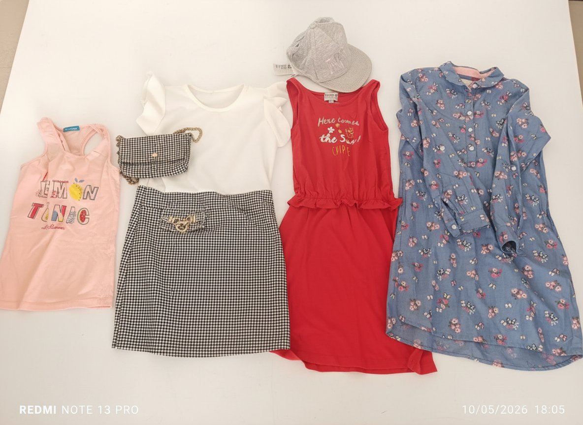 Lot de 3 Robes+ casquette et top gratuit 