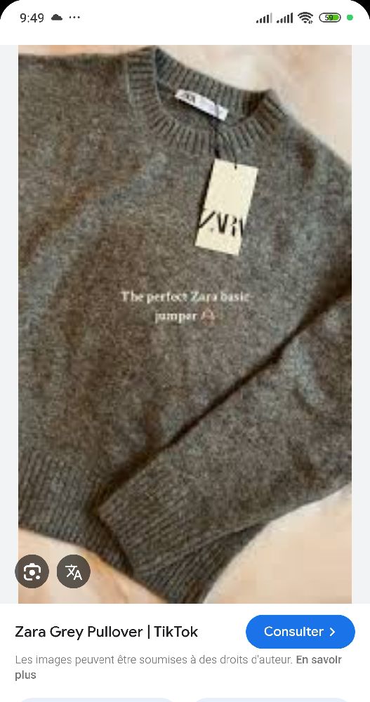 Pull ZARA oversize 
