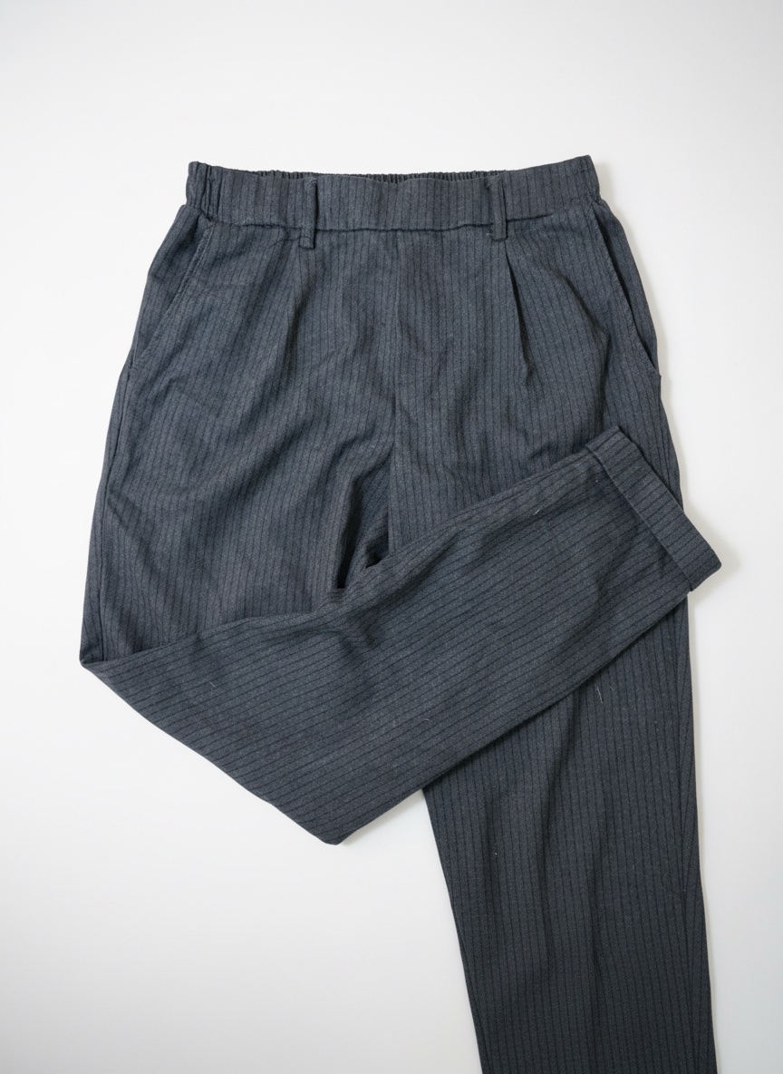 Pantalon Bershka rayé 