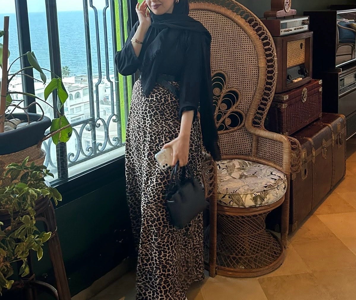 Jupe leopard 