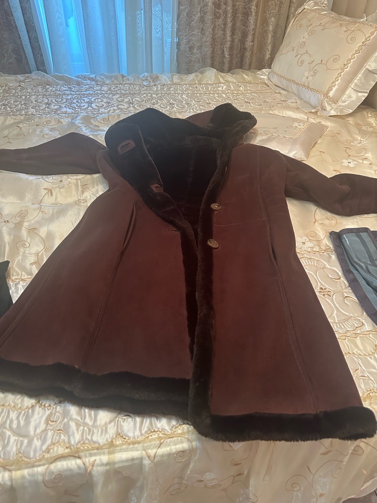 Manteau vrai din taille M
