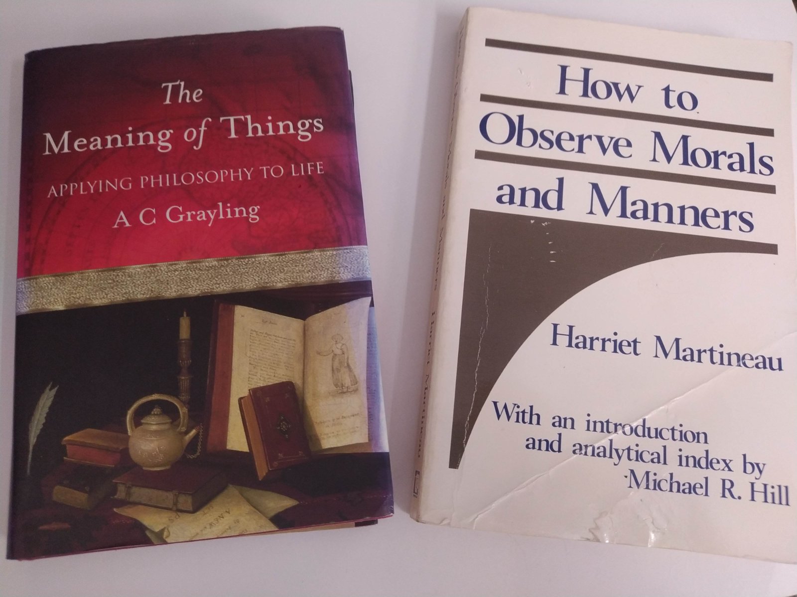 Lot de deux livres de philosophie sociologie 
