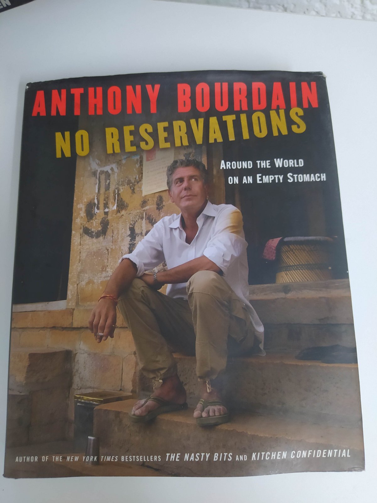Livre Anthony Bourdain no reservations 
