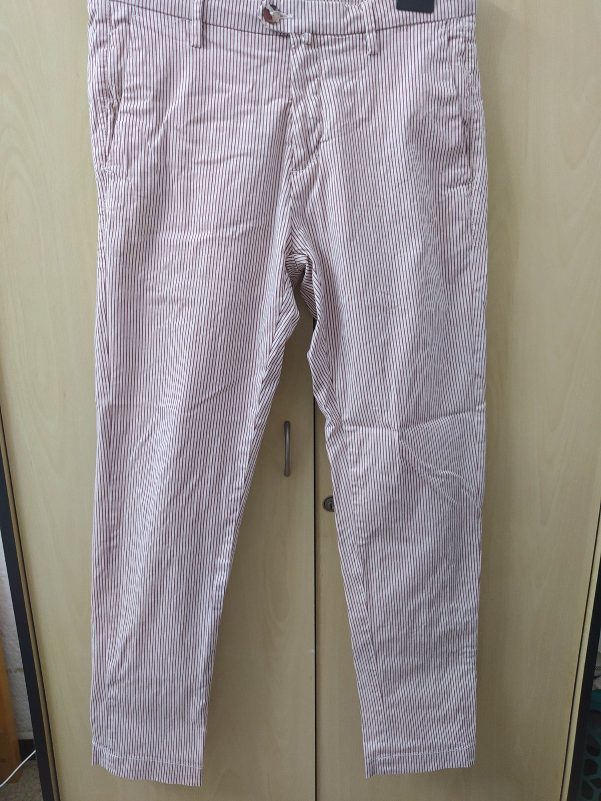 Pantalon homme rayé 