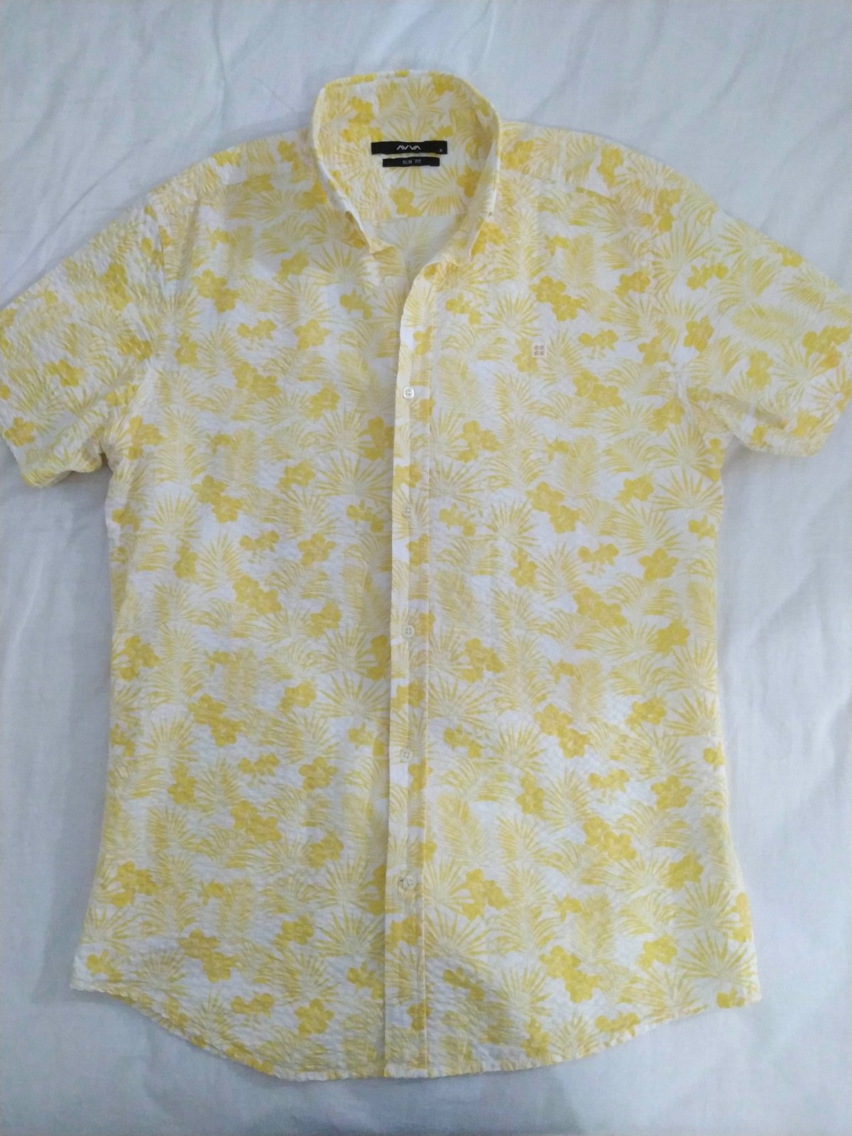 Chemise fleurie taille S
