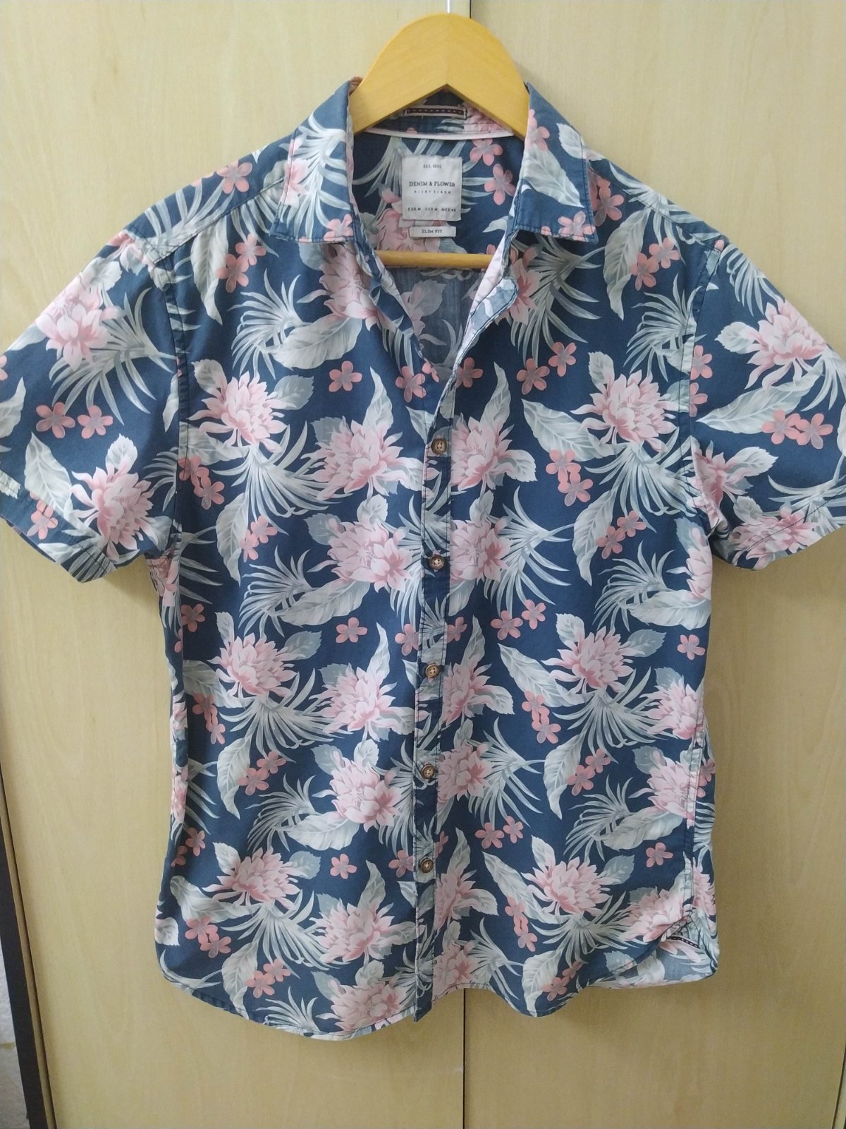 Chemise fleurie Denim & Flower