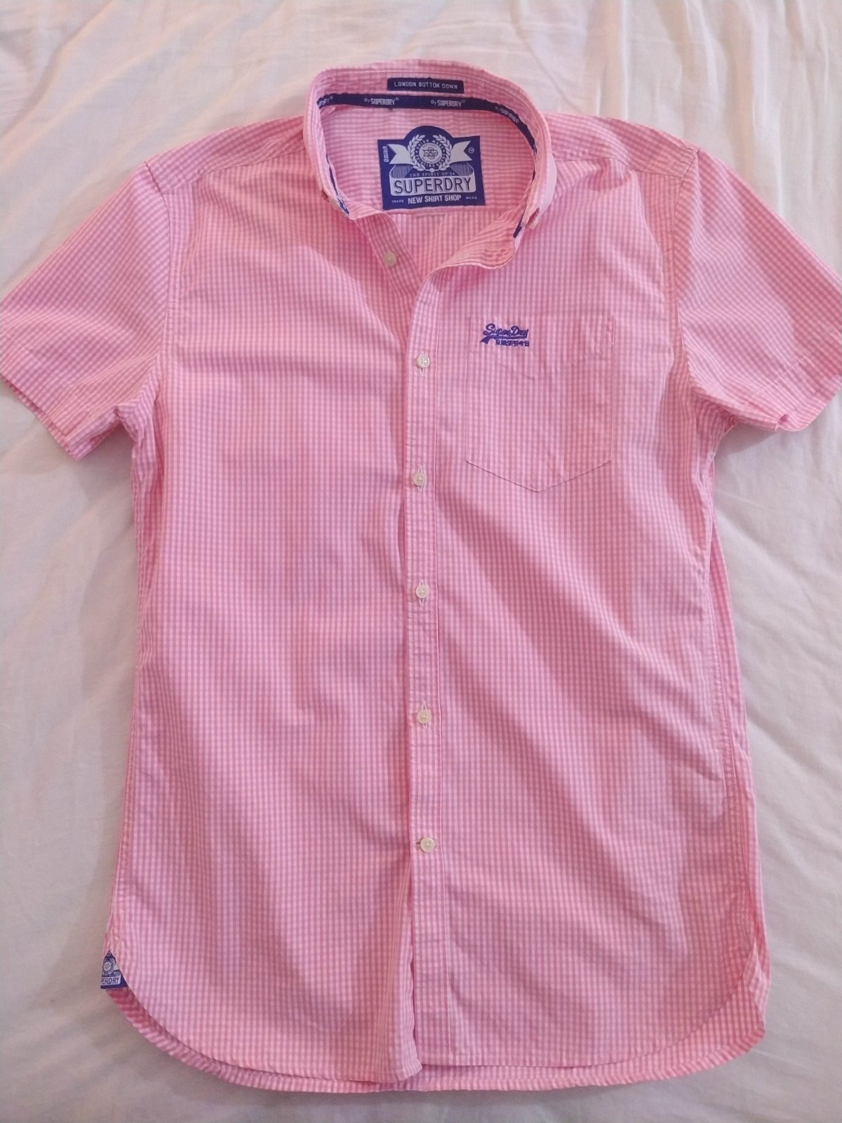 Chemise carreaux Superdry taille S