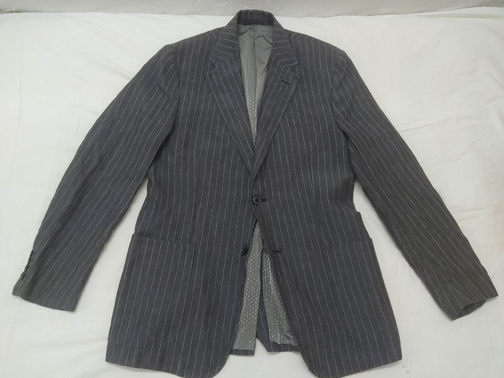 Blazer homme retro en lin