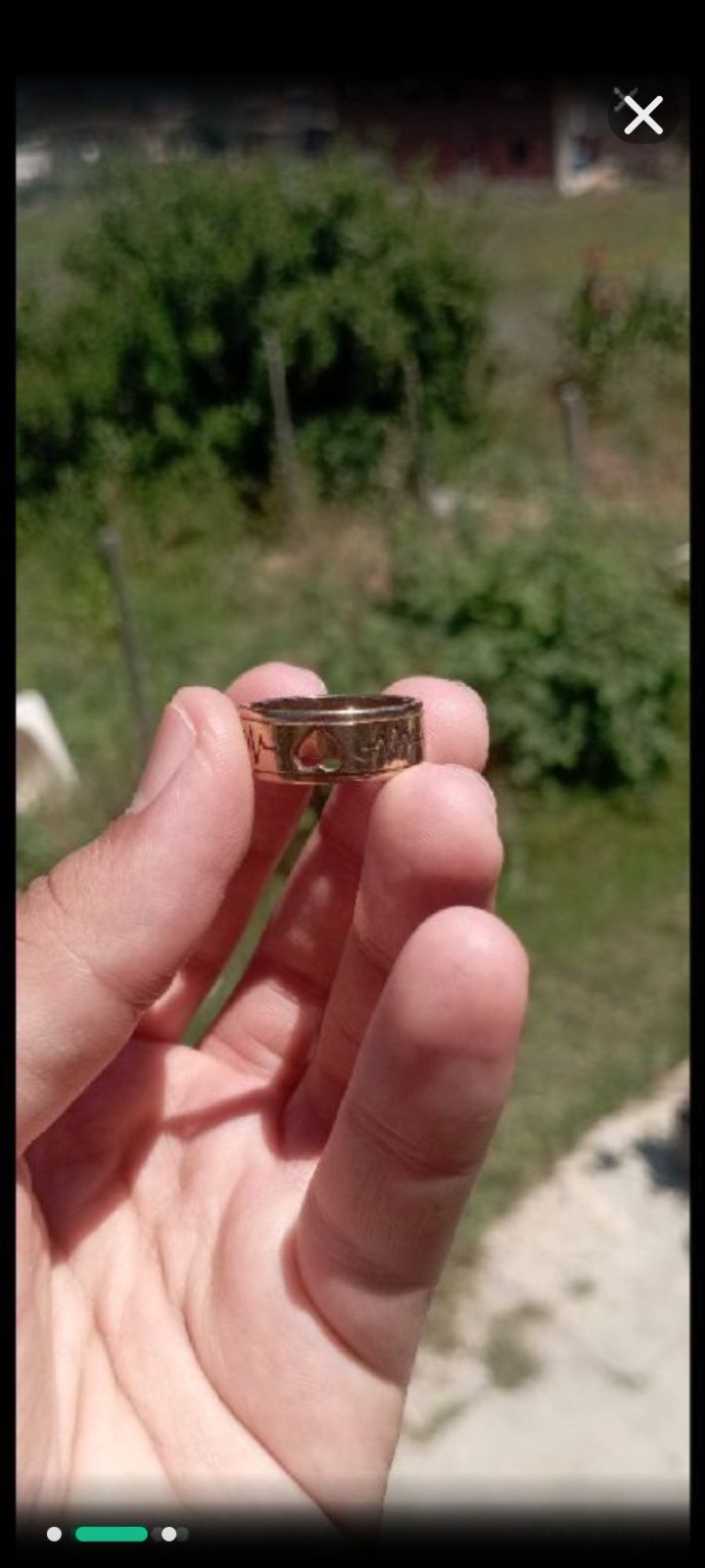 Bague homme à vendre 