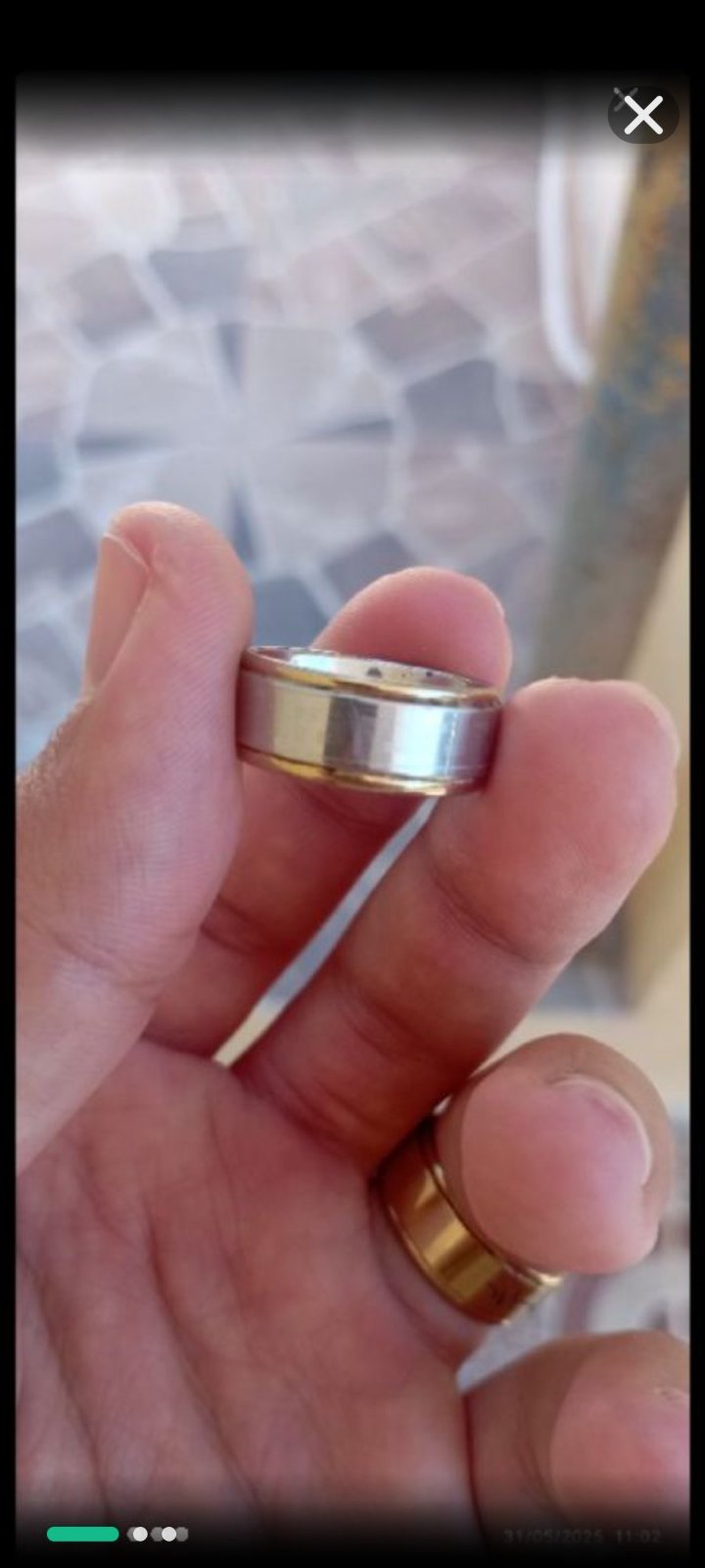 Bague homme à vendre