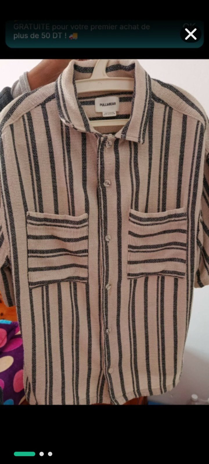 Chemise pull and bear à vendre