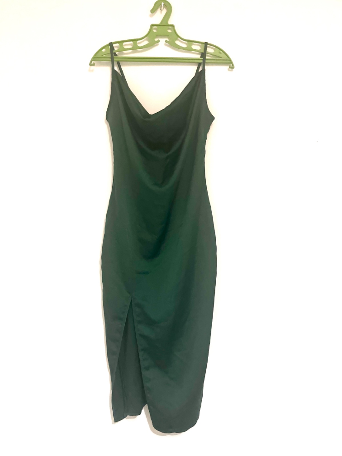  Robe satin longue