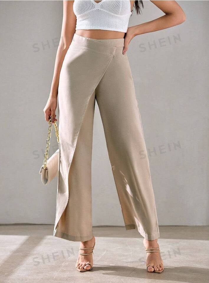 Panta cheville zara tissu satin taille m