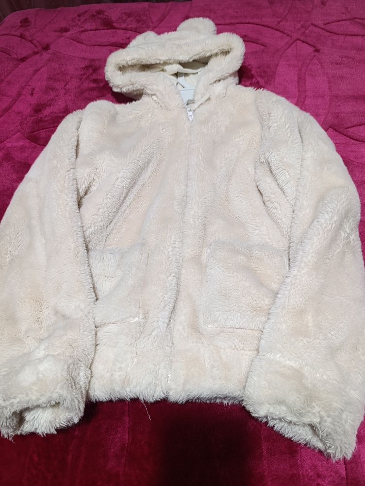 Veste fausse fourrure 