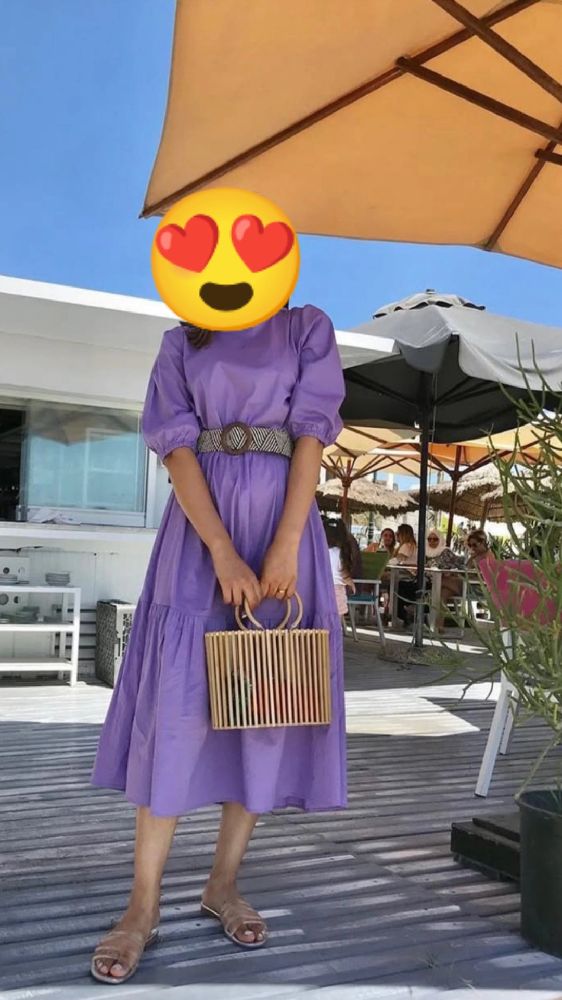 Robe mauve