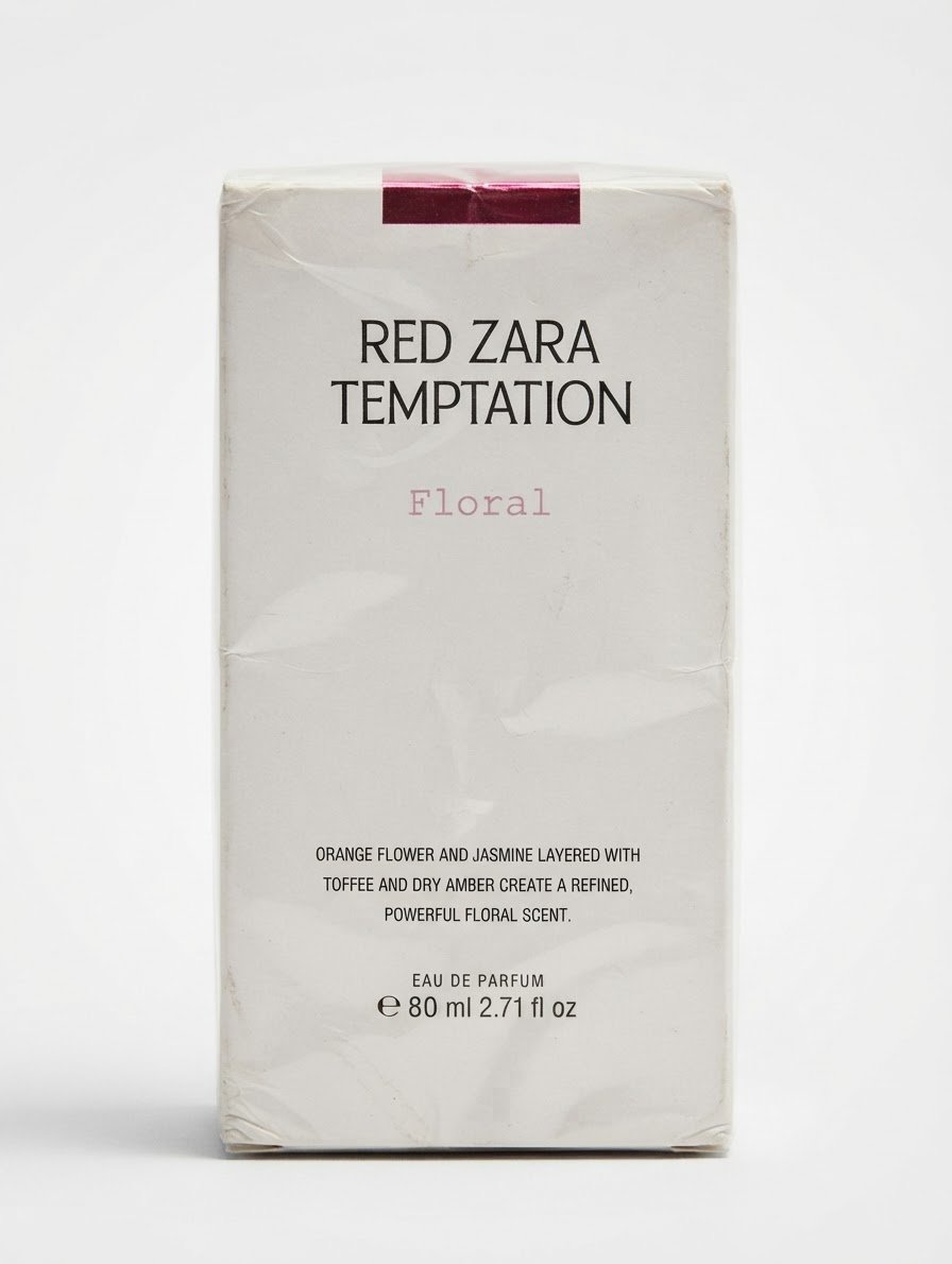 Parfum Red zara temptation floral