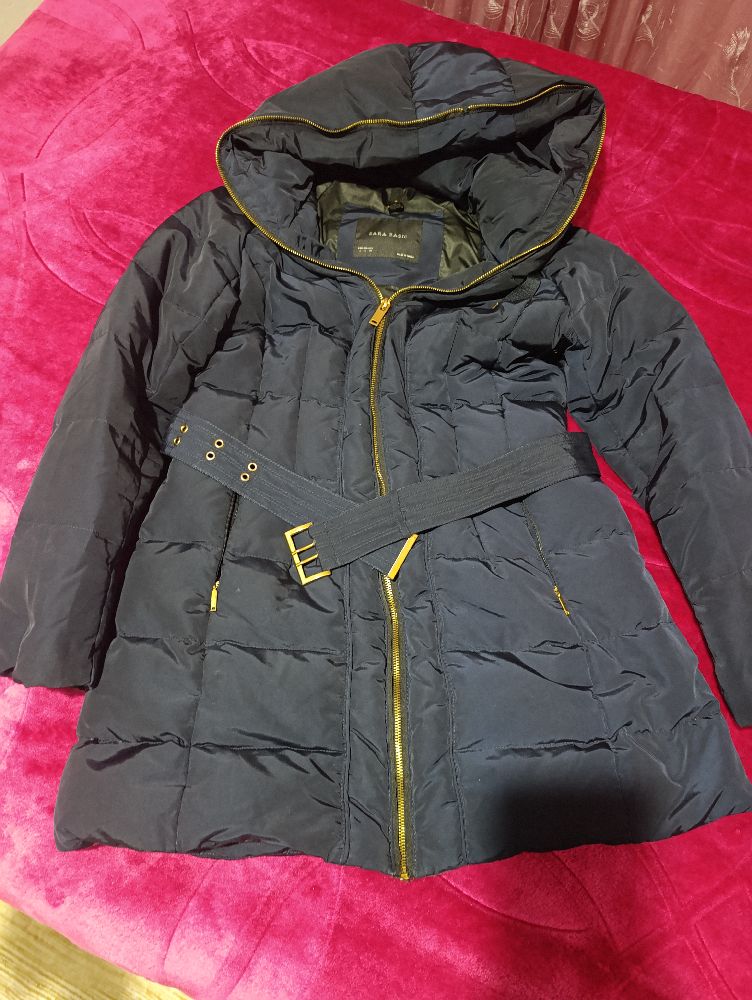 Manteau zara bleu marine 