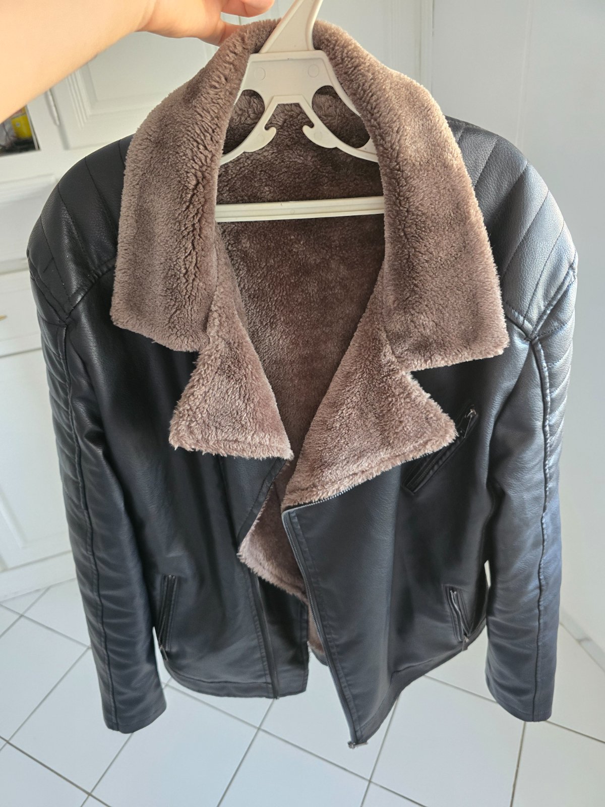 Veste cuir 