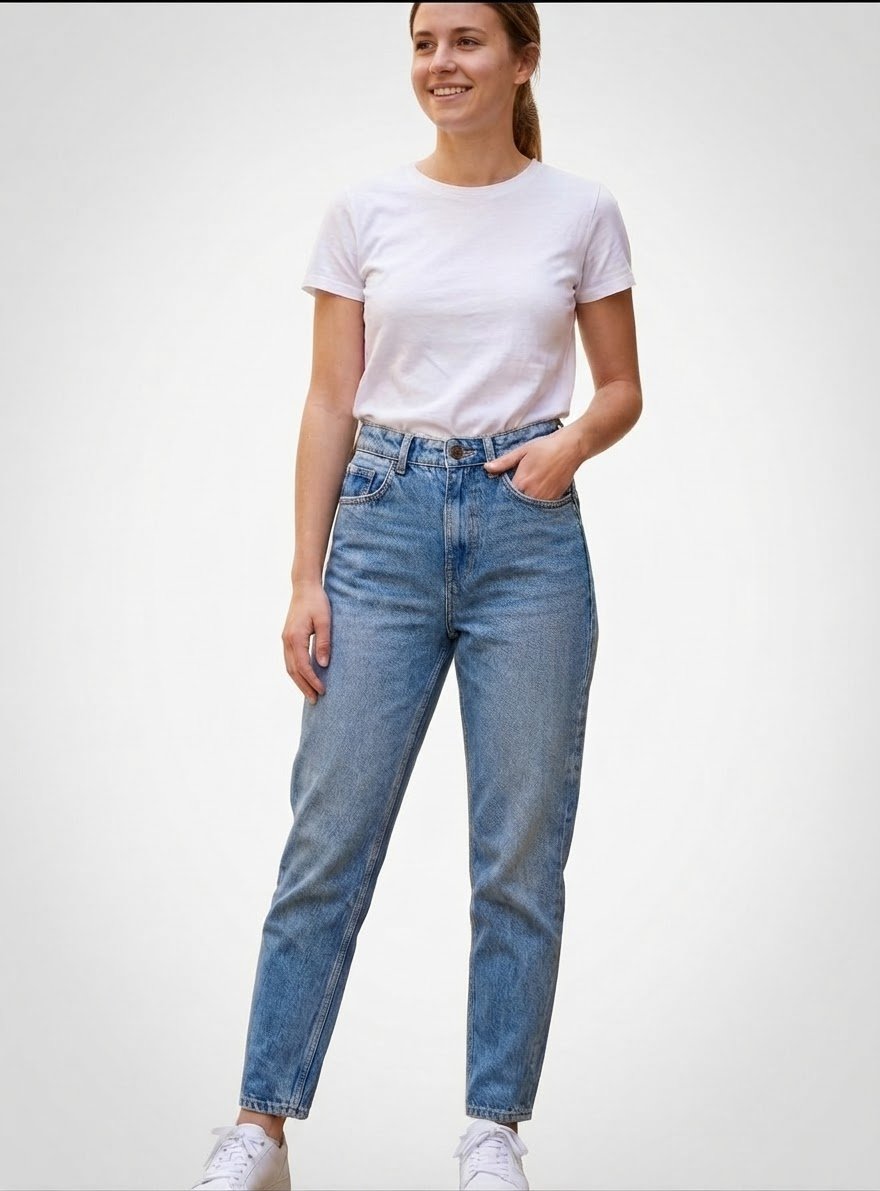 Mom jeans bershka 32
