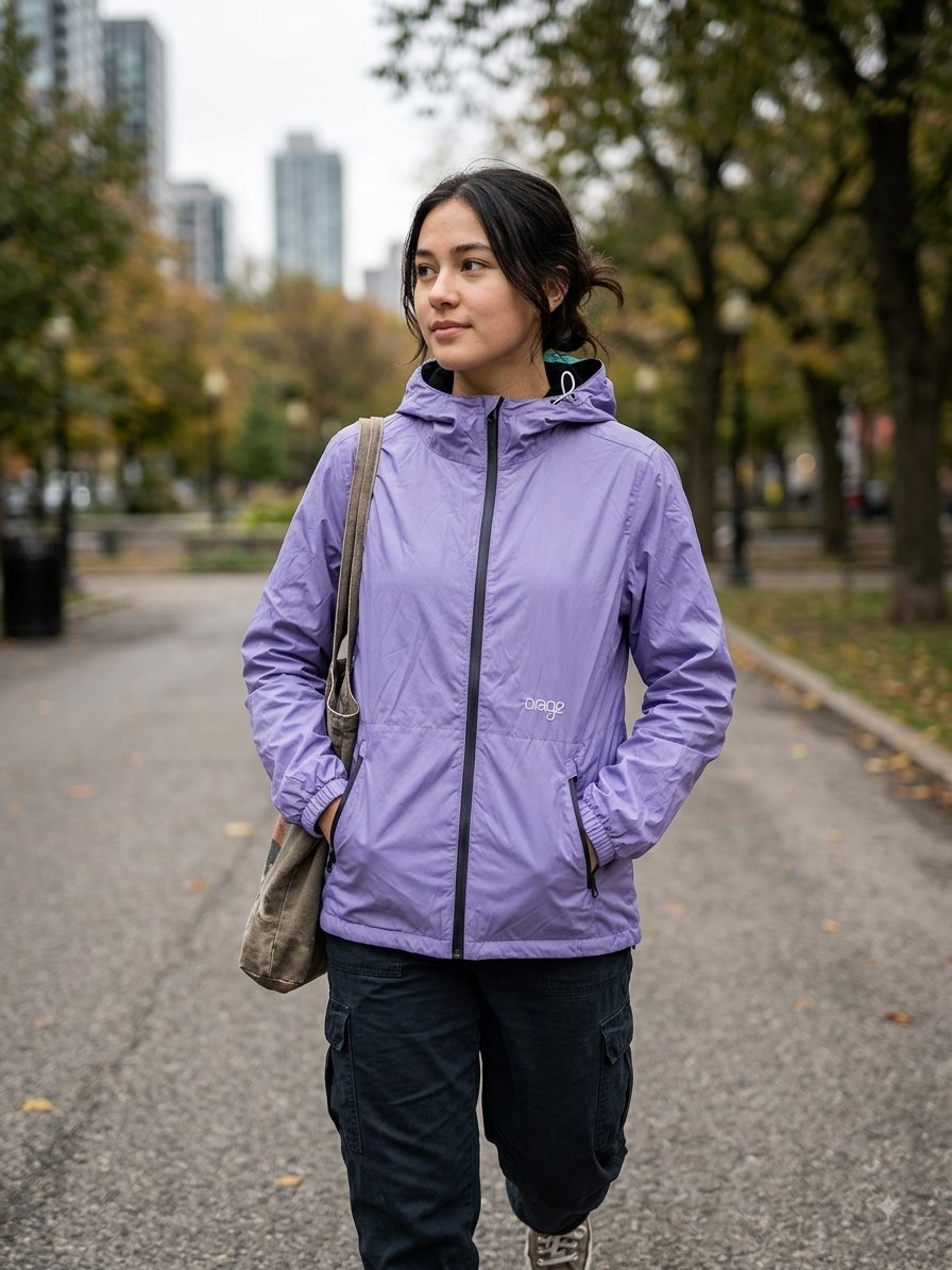 Veste légère sport à capuche XS