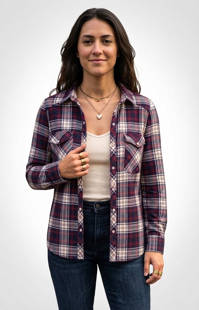 Chemise à carreaux PIMKIE XS 