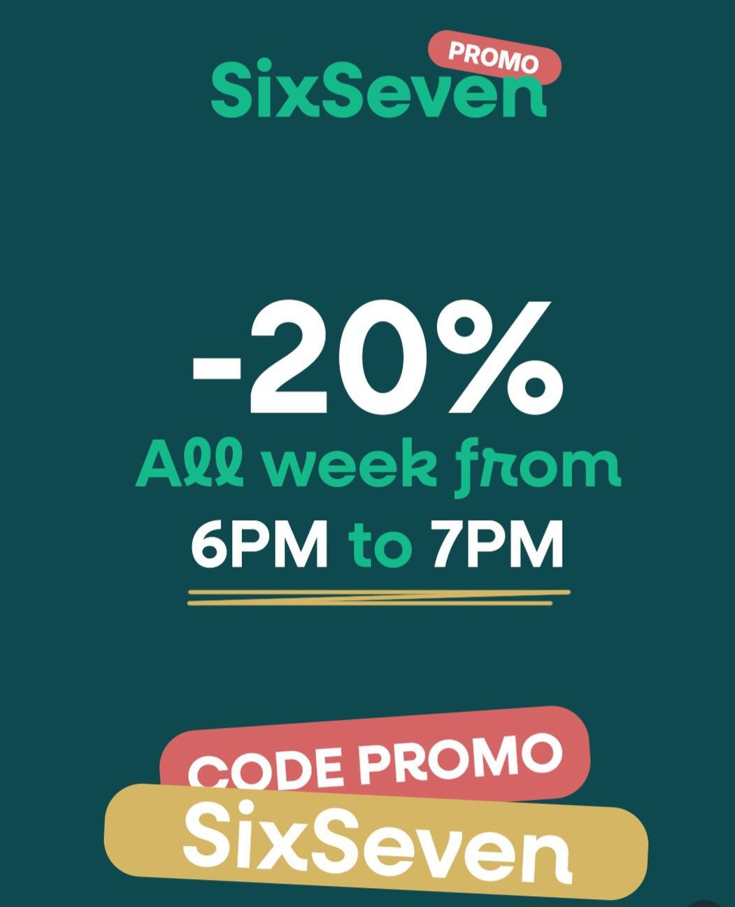 Promo jusqu'à 19 juillet
