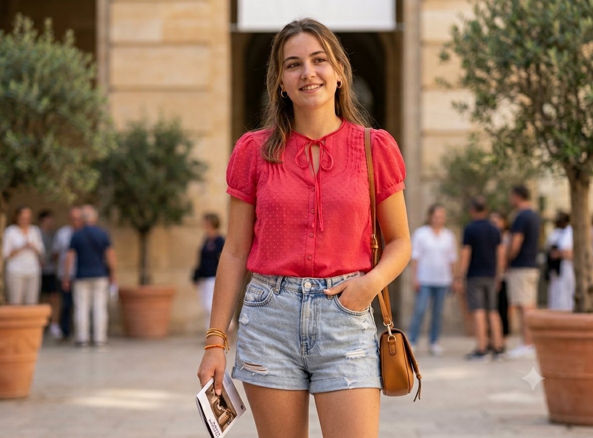 Chemise corail S