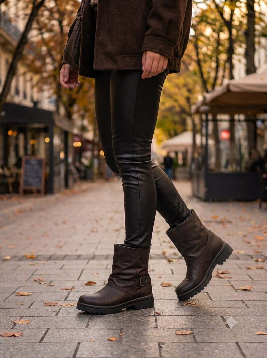 Bottines marron 37