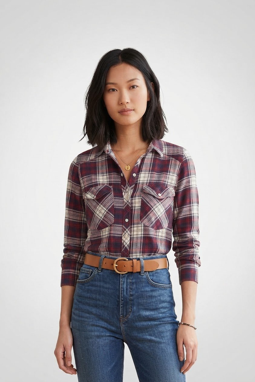 Chemise à carreaux PIMKIE XS 
