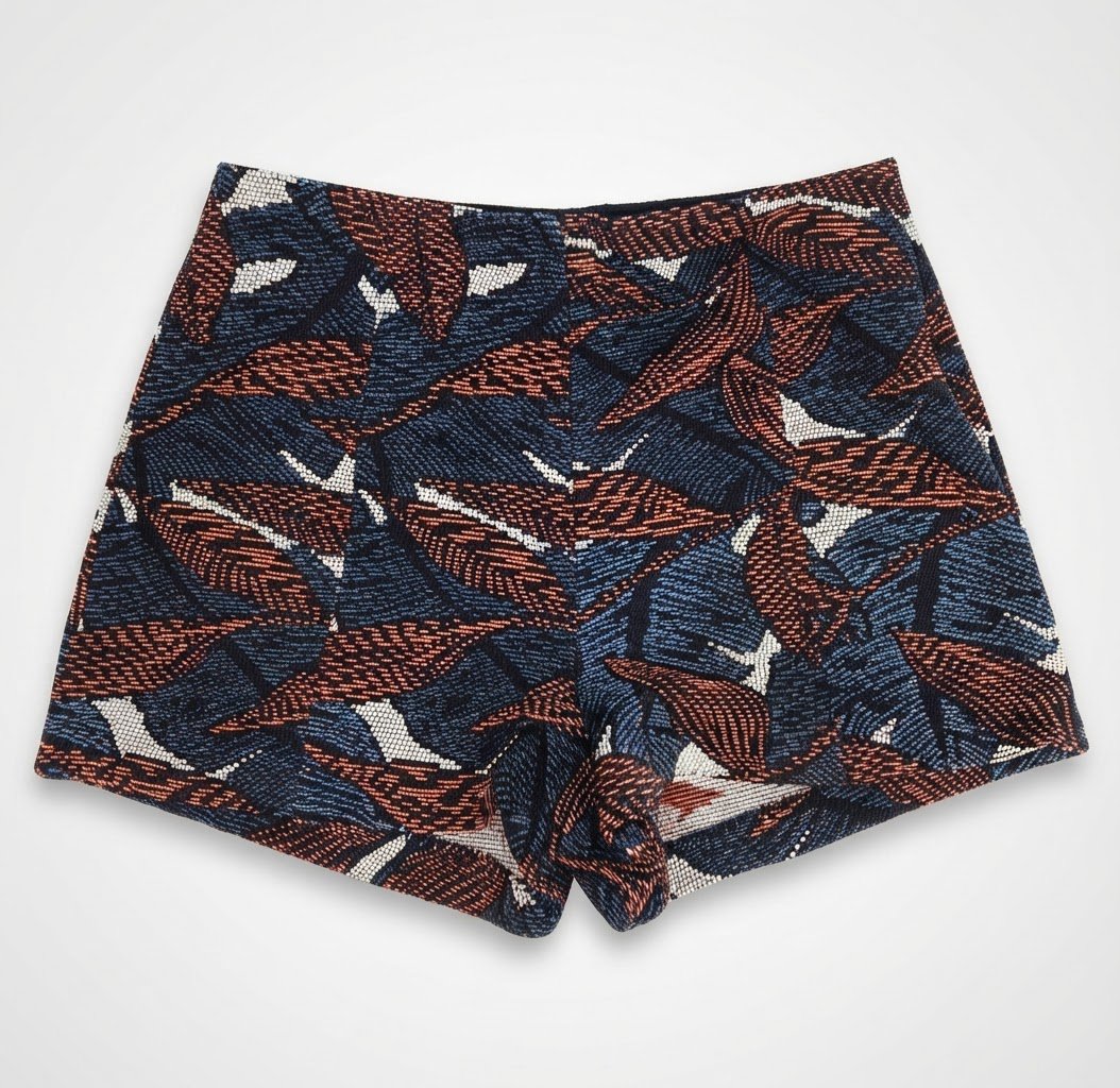 Short Zara Trafaluc collection en jaquard texturé