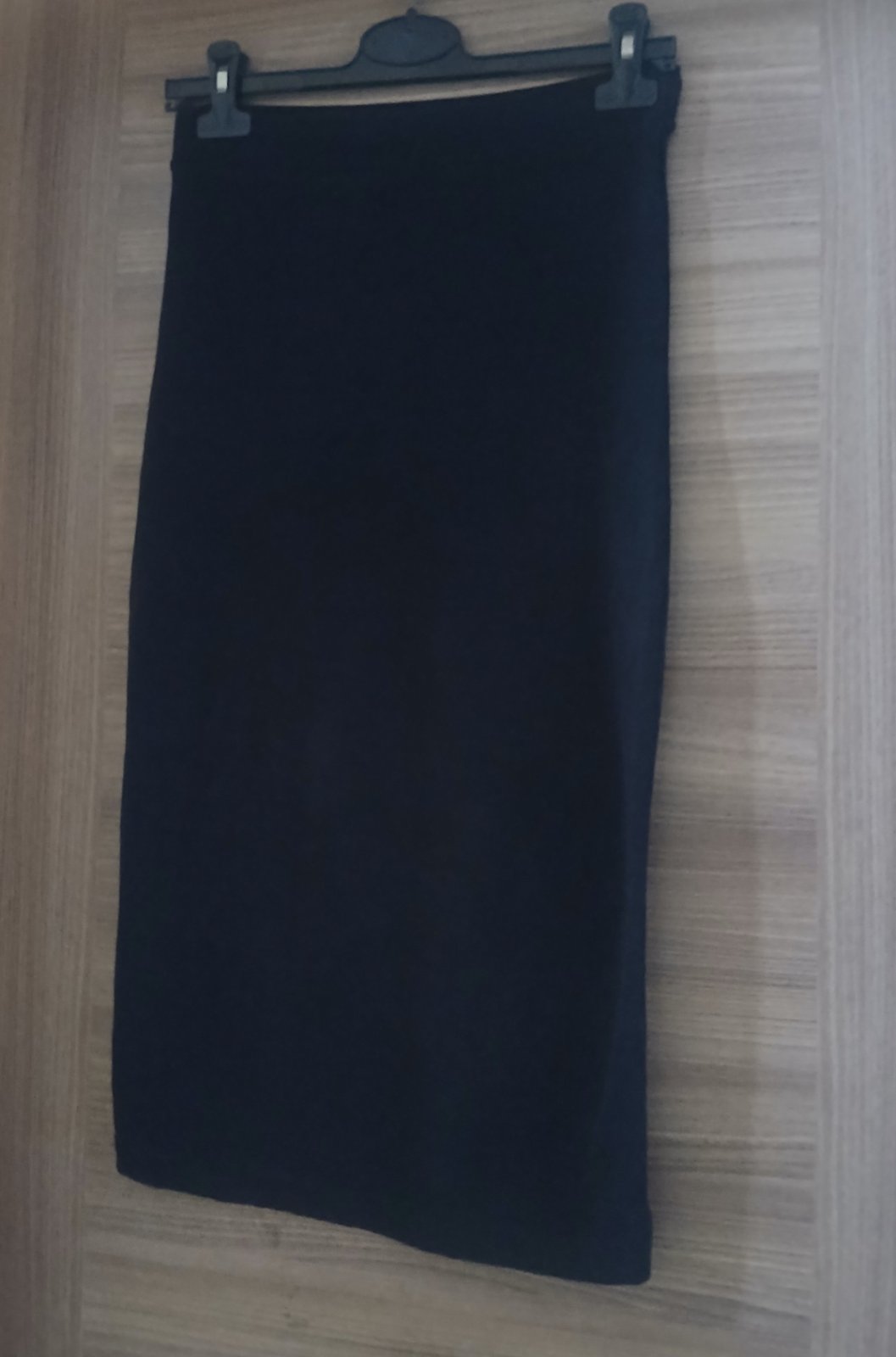 Jupe basique noire en cotton H&M taille S/M