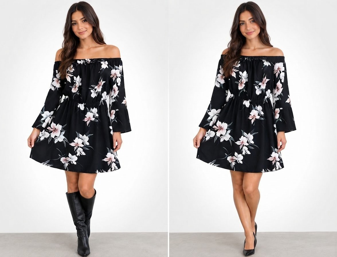 Jolie robe fleurie