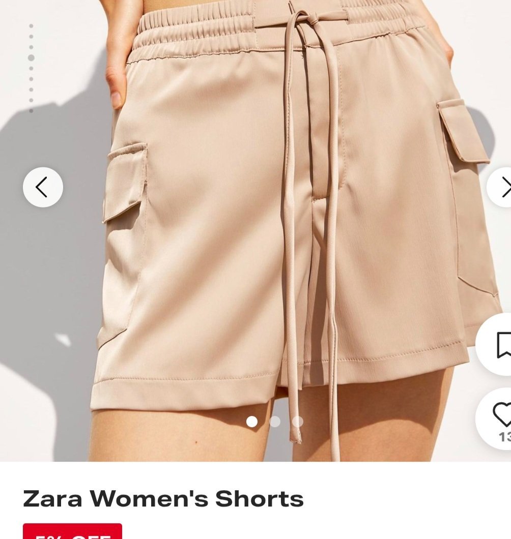 Short cargo Zara