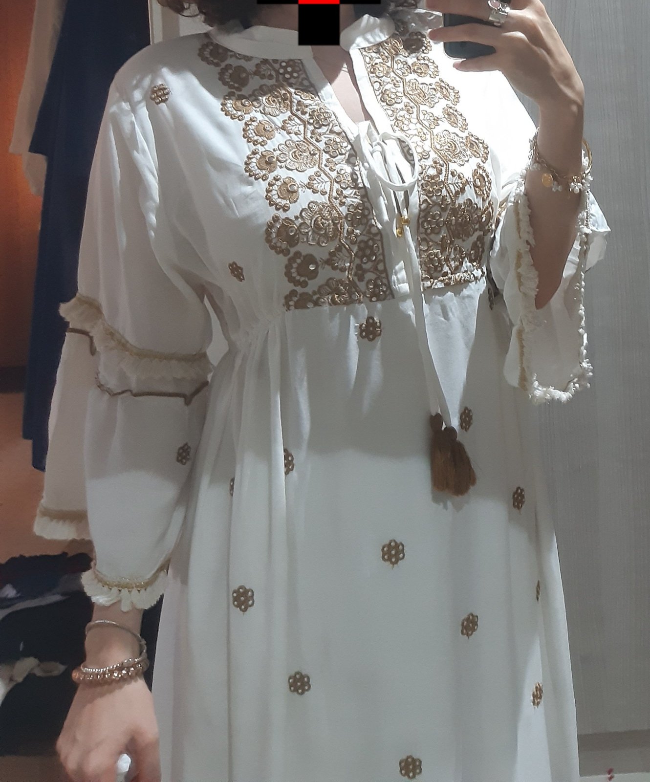 Robe blanche 