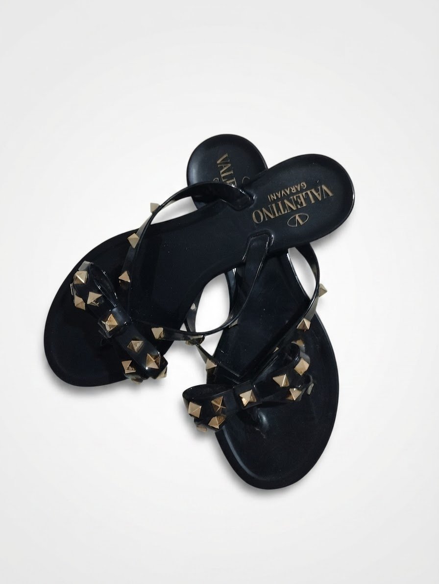 Sandale tong Rockstud Valentino Garavani 