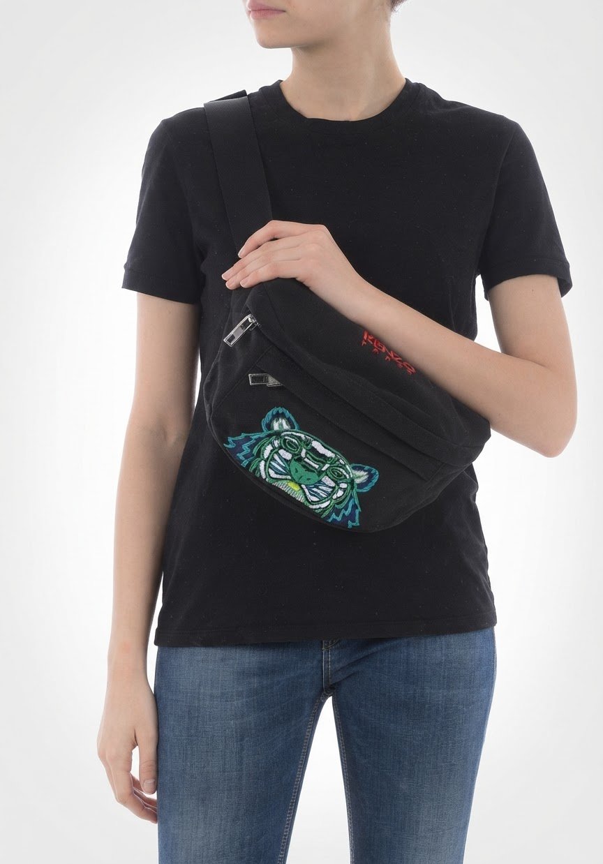 Sac banana noir kenzo