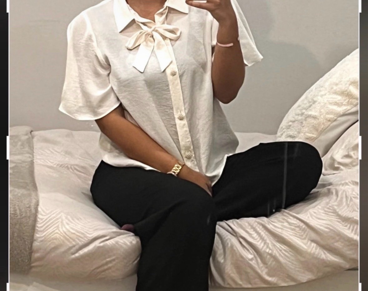Chemise zara crème