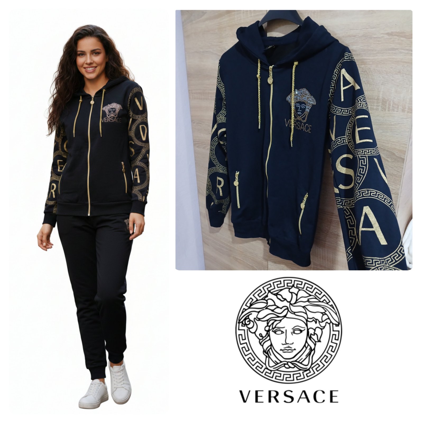 Hoodie VERSACE  TAILLE L.
