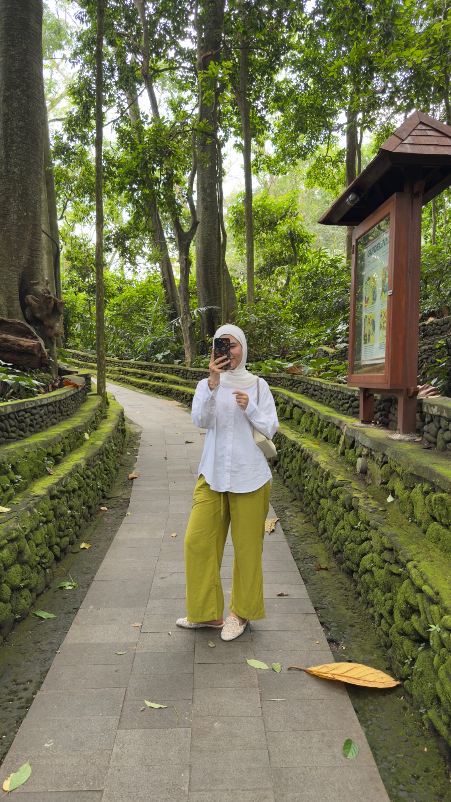Pantalon vert 