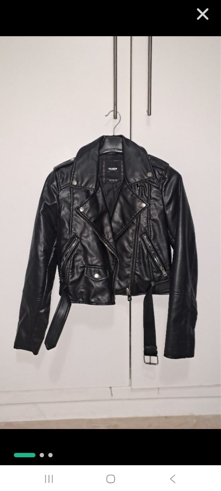 Veste cuir
